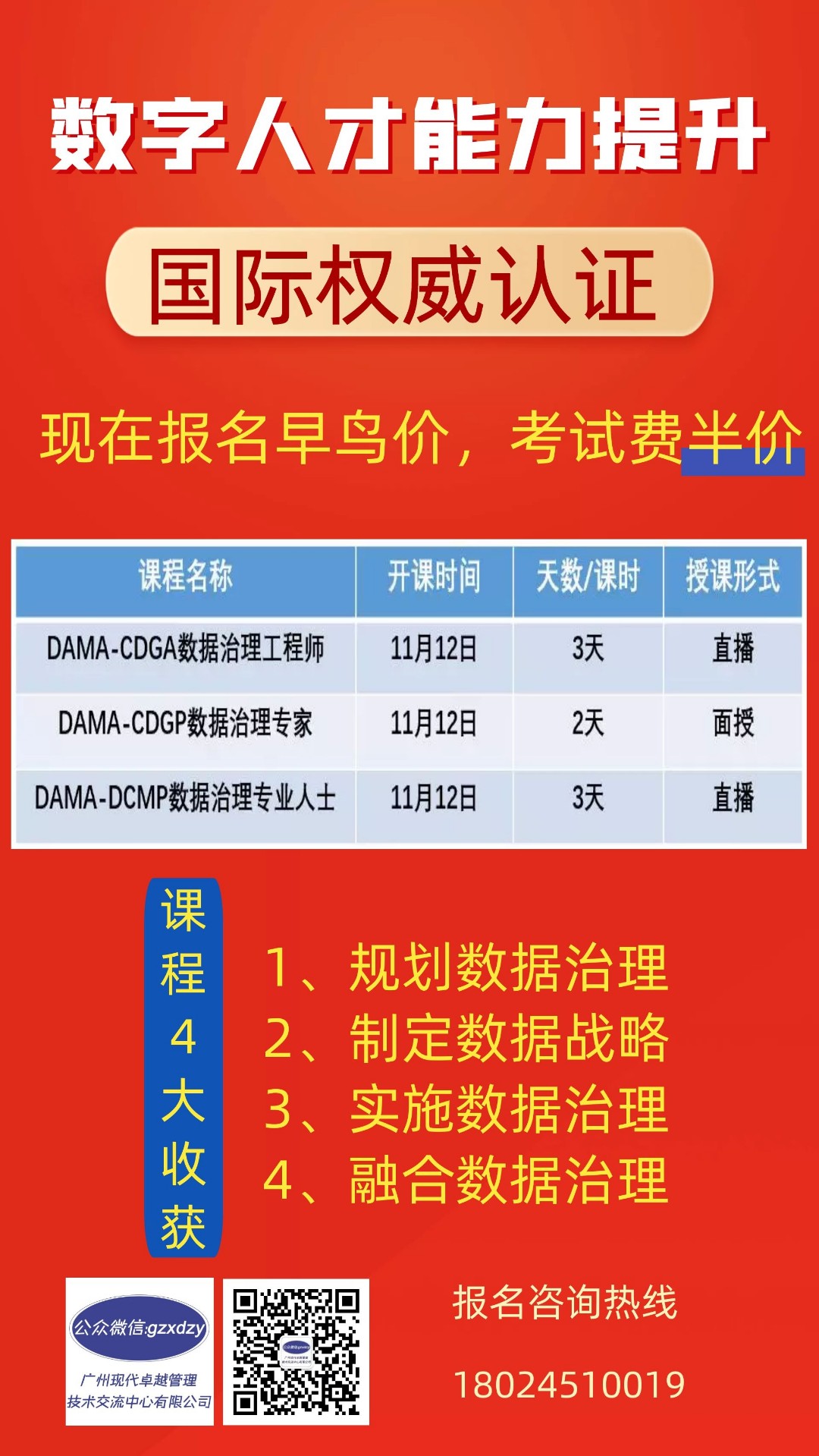 DAMA 丨数据管理专业人士CDGA/CDGP/CDMP认证方案